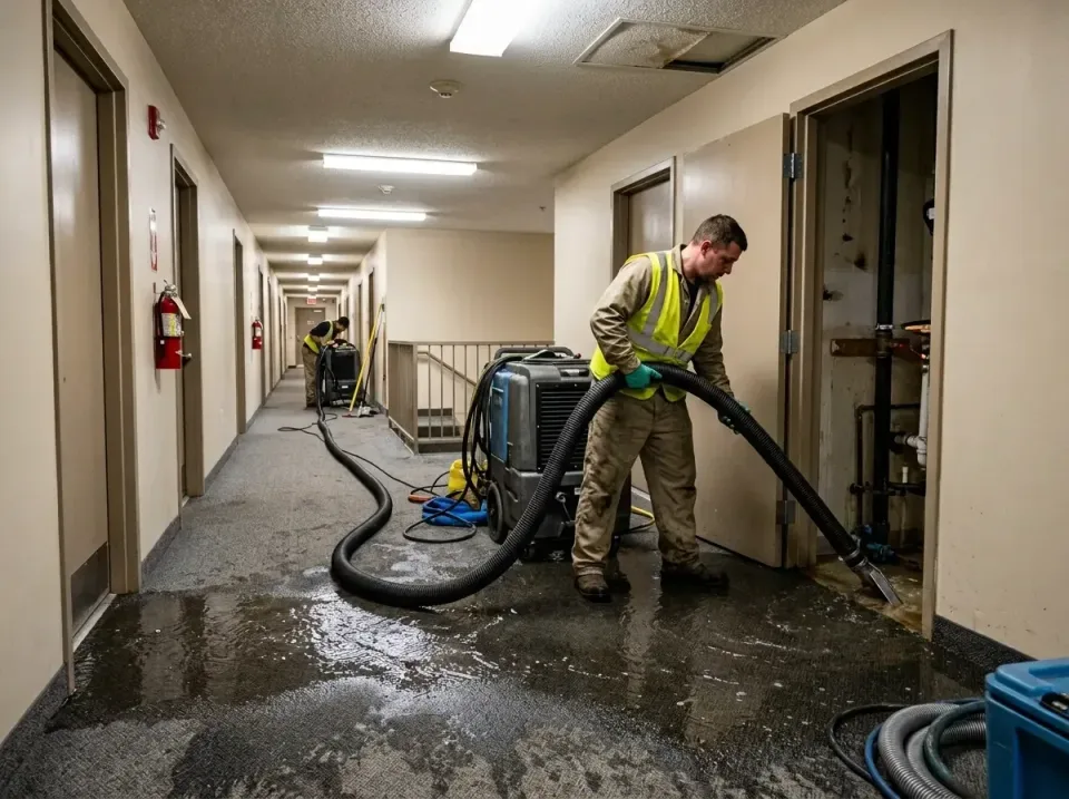 multi-unit-apartment-hallway-f-005 — frequently asked questions, Emergency Burst Pipe Water Extraction & Removal in Jay, OK